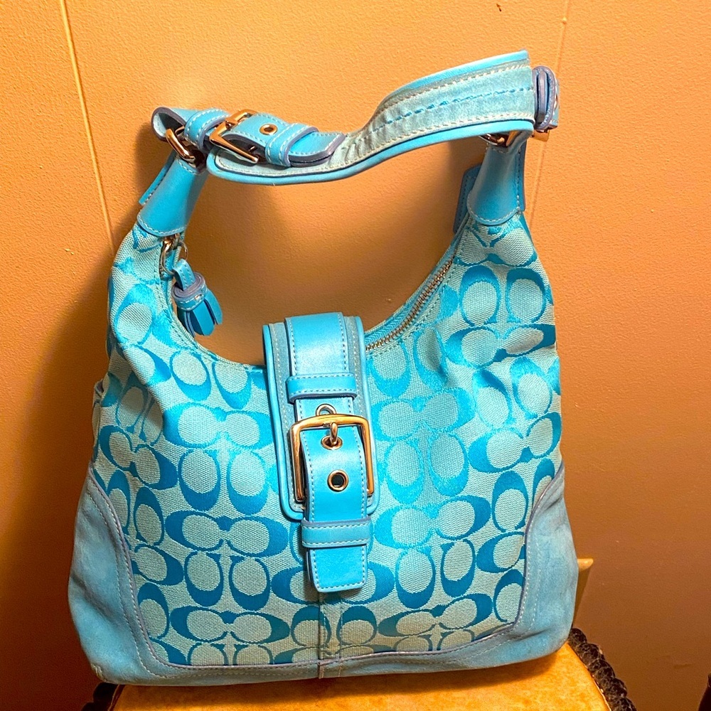 Coach Y2K Soho Buckle Flap Hobo, Shoulder Bag - Picture 1 of 17